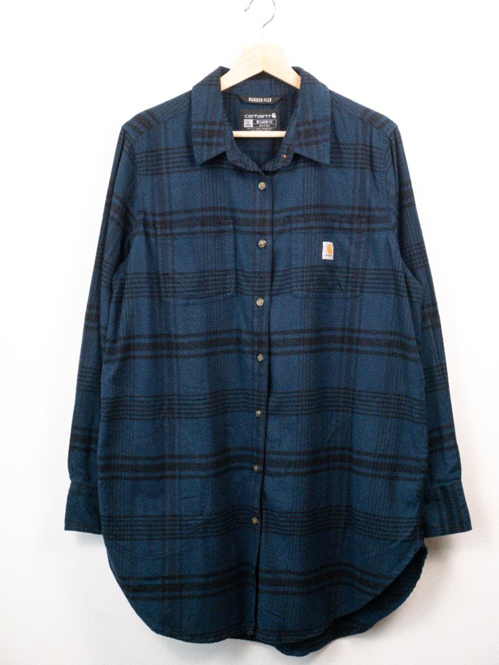 Carhartt Rugged Flex Relaxed Fit Midweight Flannel Size L